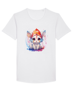Sweet cat Tricou mânecă scurtă guler larg Bărbat Skater