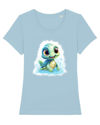 Sweet turtle Sky Blue