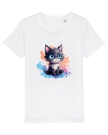 Sweet cat White