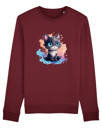 Sweet cat Burgundy