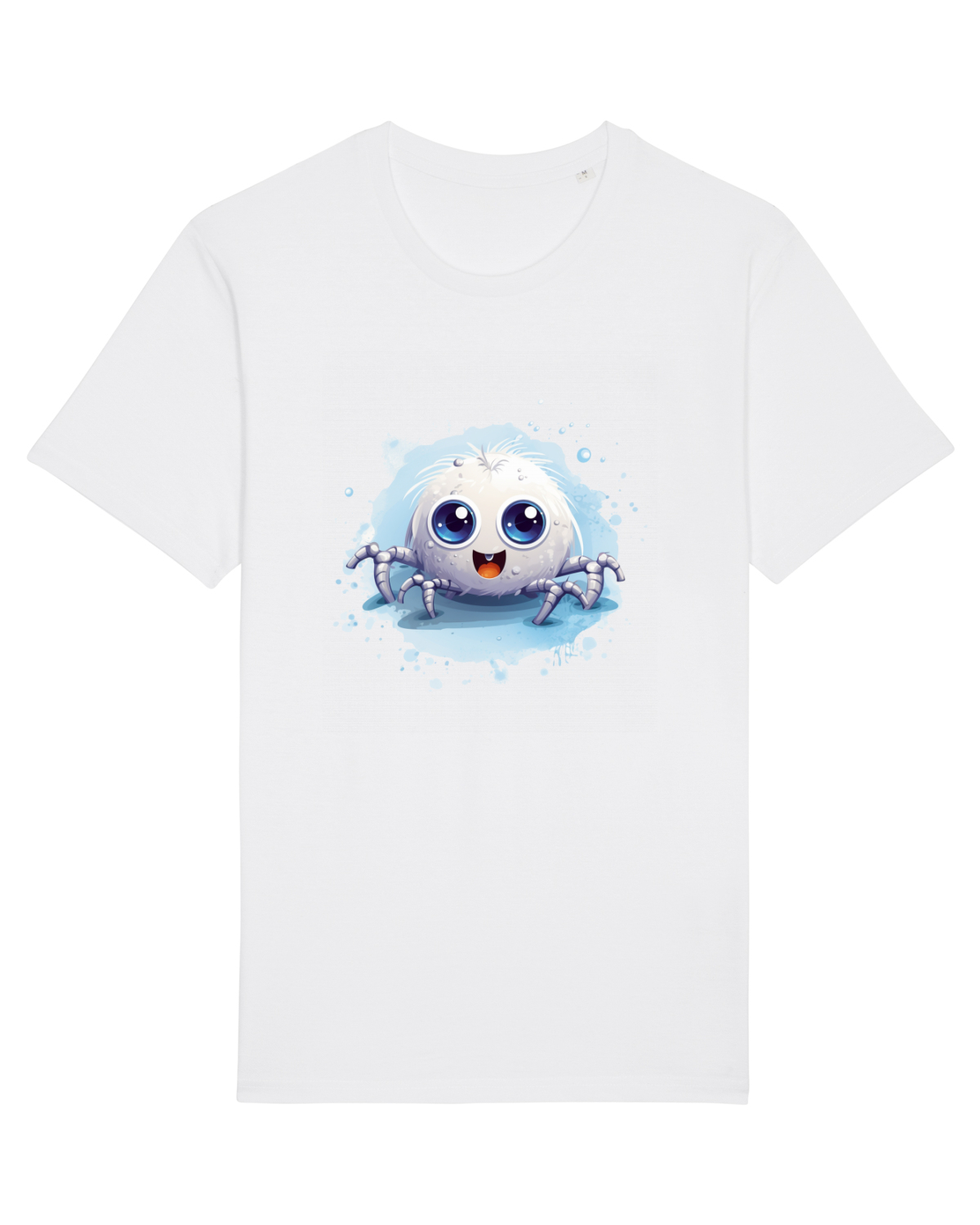 Tricou mânecă scurtă Unisex Rocker White