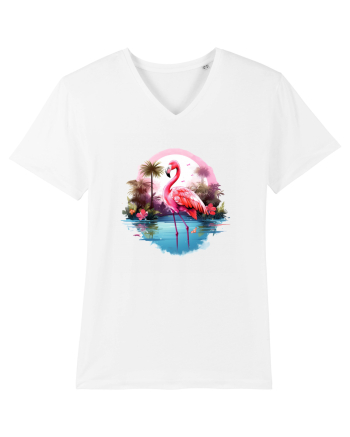 Sweet flamingo White