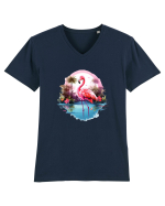 Sweet flamingo Tricou mânecă scurtă guler V Bărbat Presenter