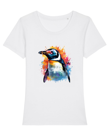 Sweet penguin White