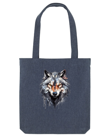 Dream Wolf Midnight Blue