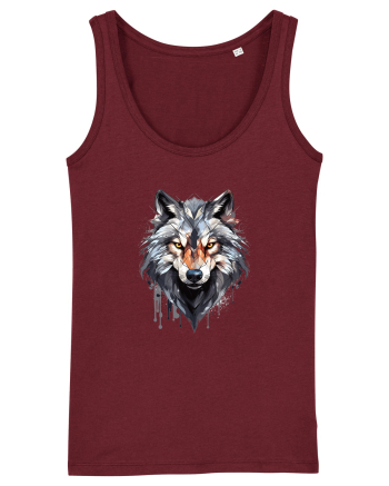 Dream Wolf Burgundy