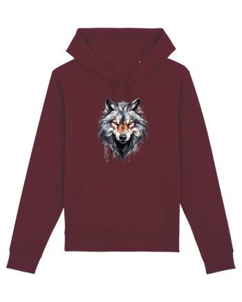 Dream Wolf Burgundy