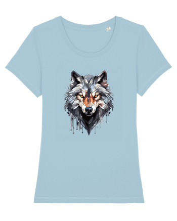Dream Wolf Sky Blue