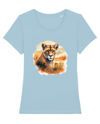 Lion Sky Blue