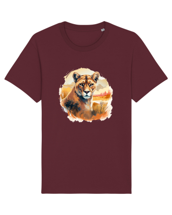 Lion Burgundy
