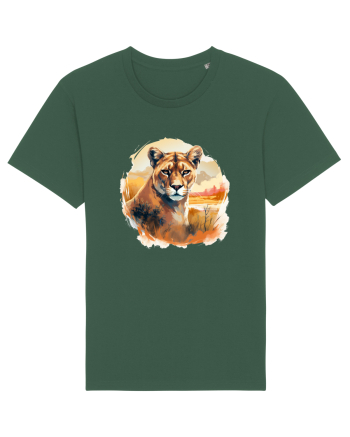 Lion Bottle Green