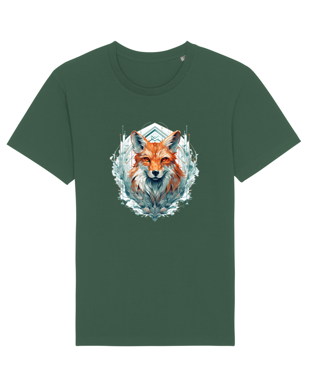 Tricou mânecă scurtă Unisex Rocker Bottle Green