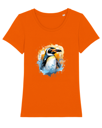 Penguin  splash Bright Orange
