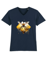 Worker Tricou mânecă scurtă guler V Bărbat Presenter