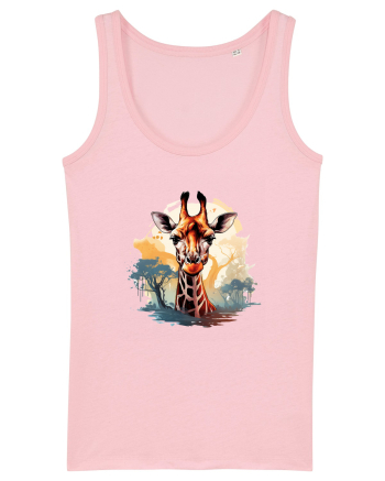 Savana Giraffe  Cotton Pink