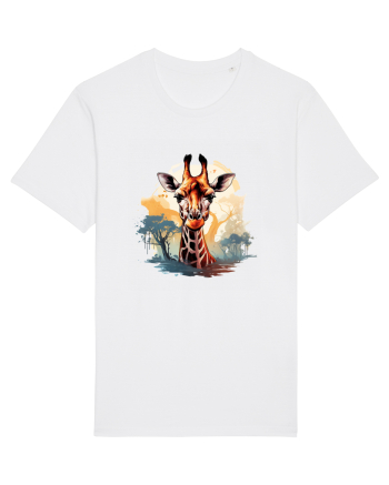 Savana Giraffe  White