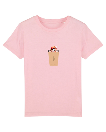 Puppy in a cup, not a pupcup Cotton Pink
