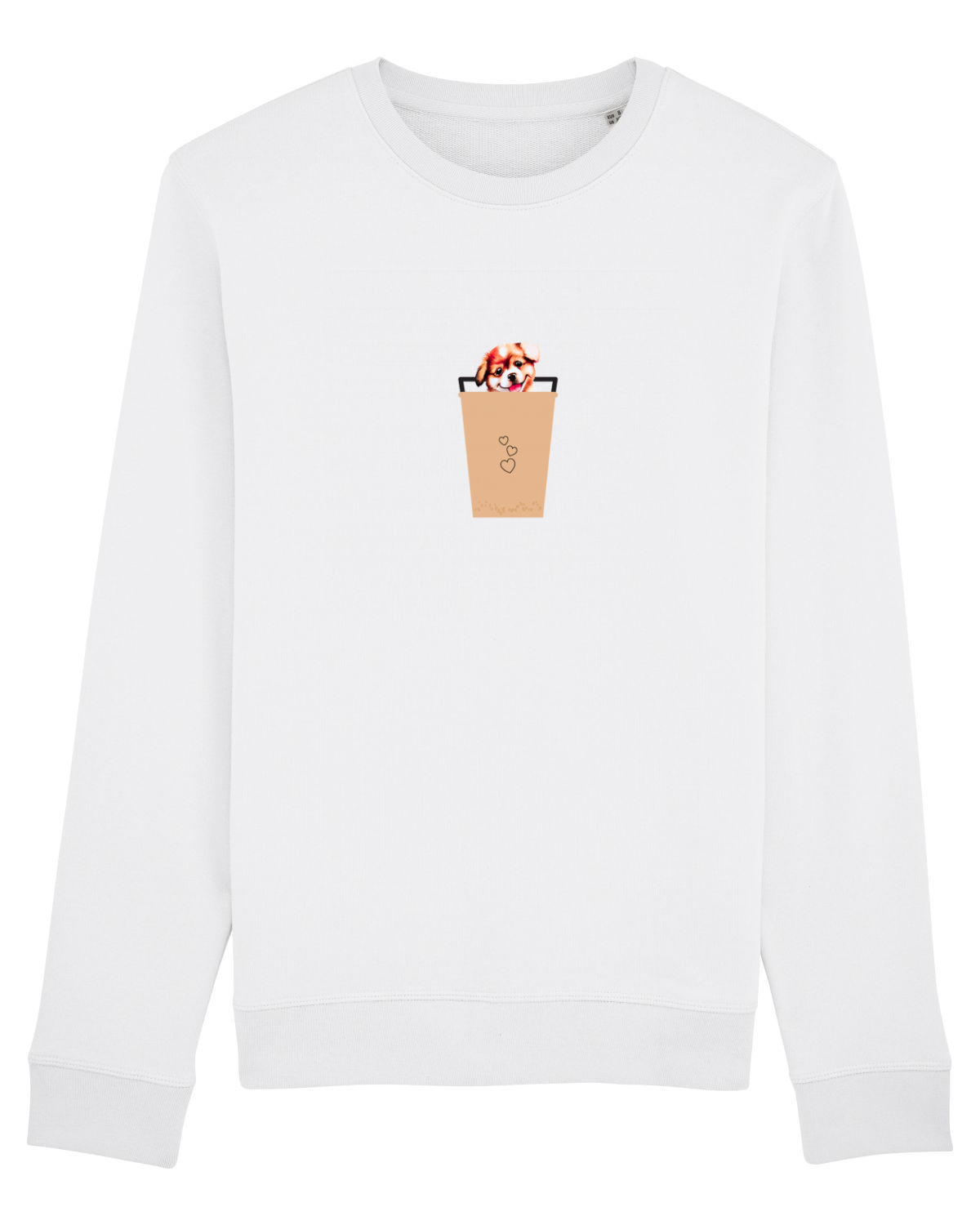 Bluză mânecă lungă Unisex Rise White