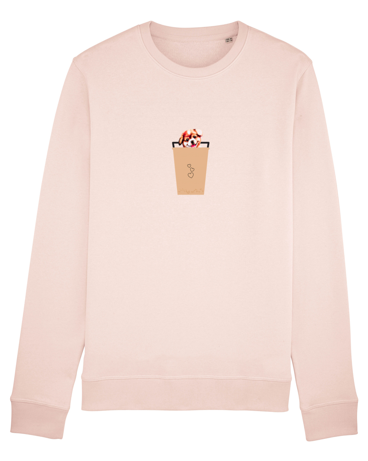 Bluză mânecă lungă Unisex Rise Candy Pink