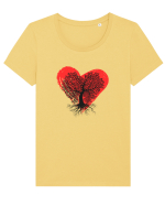 Copacul vieții/Tree of life Tricou mânecă scurtă guler larg fitted Damă Expresser