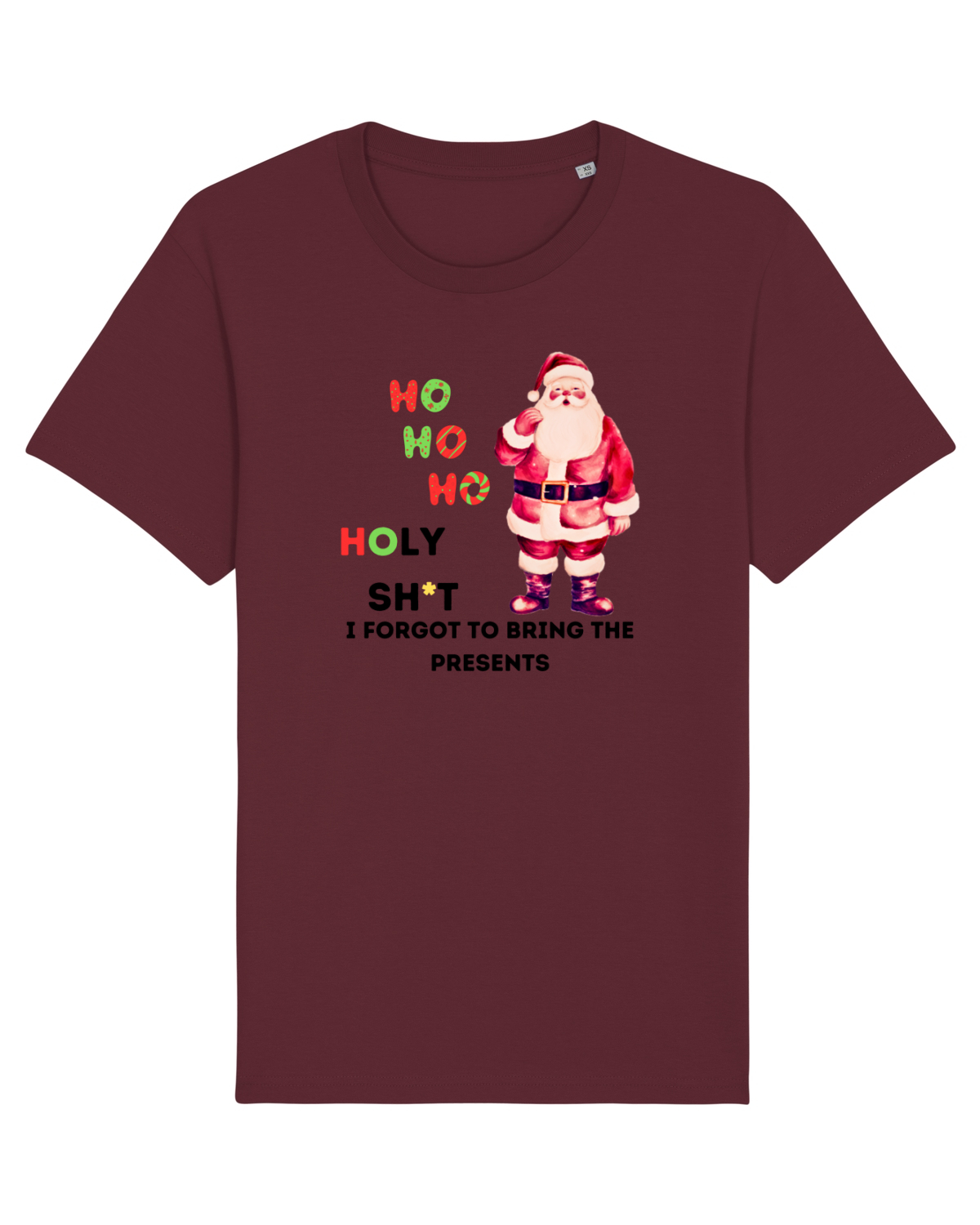 Tricou mânecă scurtă Unisex Rocker Burgundy