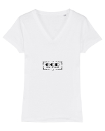 In god we trust Tricou mânecă scurtă guler V Damă Evoker