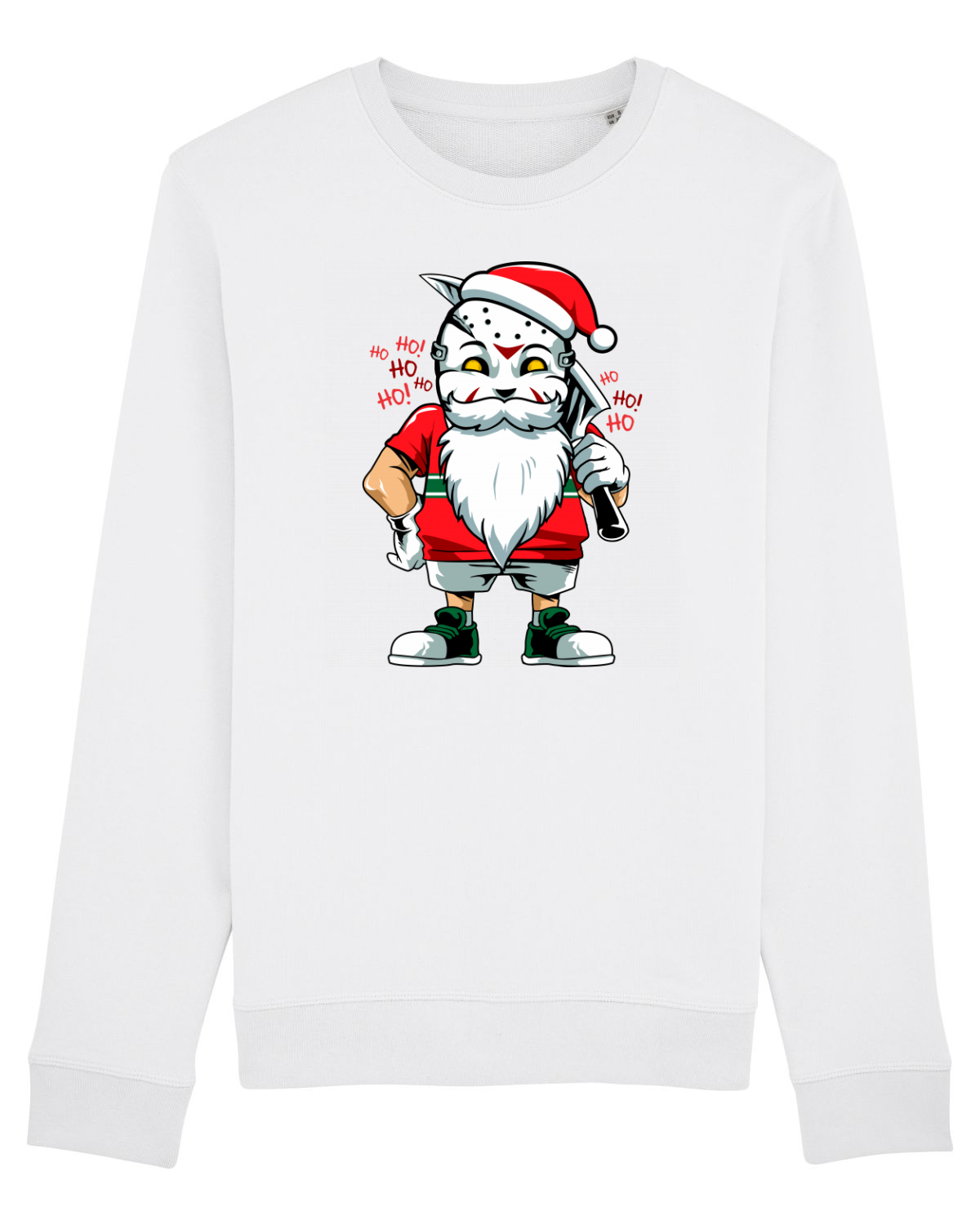 Bluză mânecă lungă Unisex Rise White
