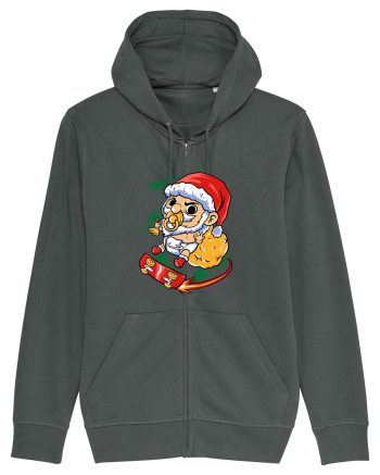 BABY SANTA SKATEBOARDER Anthracite