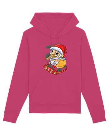 BABY SANTA SKATEBOARDER Raspberry