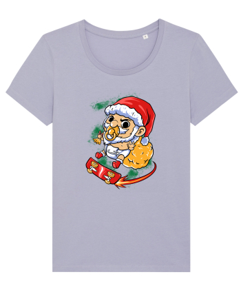 BABY SANTA SKATEBOARDER Lavender