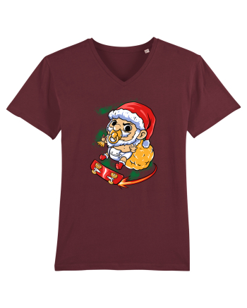BABY SANTA SKATEBOARDER Burgundy