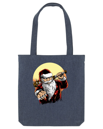 BADASS SANTA Midnight Blue