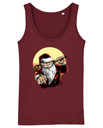 BADASS SANTA Burgundy