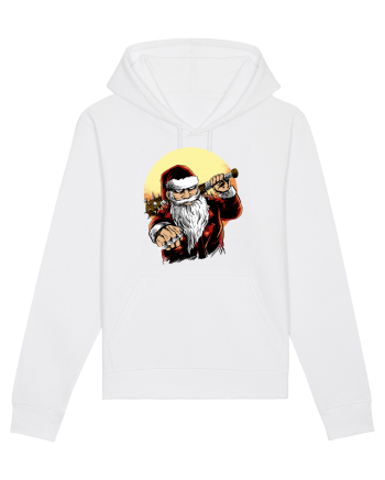 BADASS SANTA White