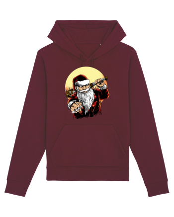 BADASS SANTA Burgundy