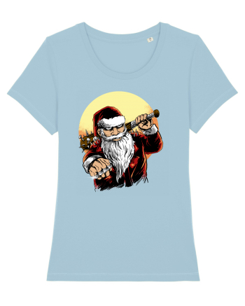 BADASS SANTA Sky Blue
