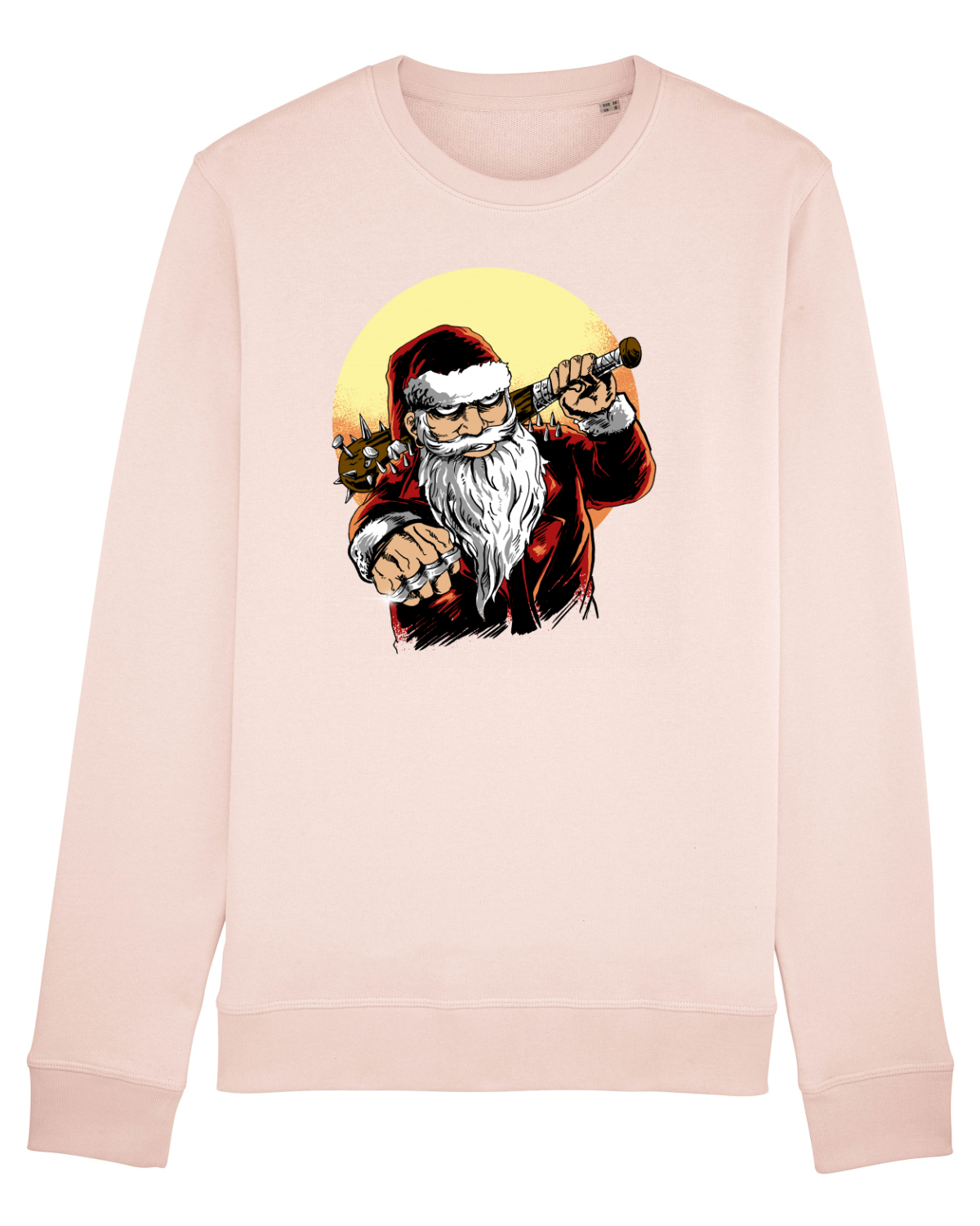 Bluză mânecă lungă Unisex Rise Candy Pink