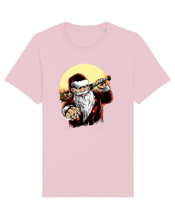 BADASS SANTA Cotton Pink