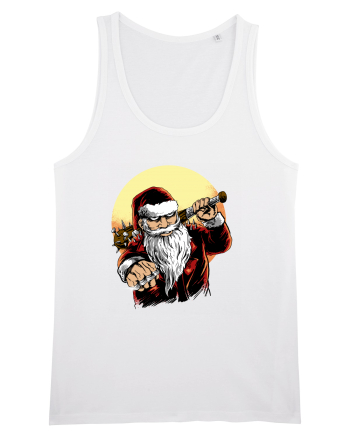 BADASS SANTA White