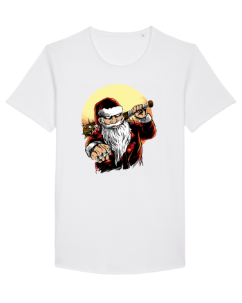 BADASS SANTA White