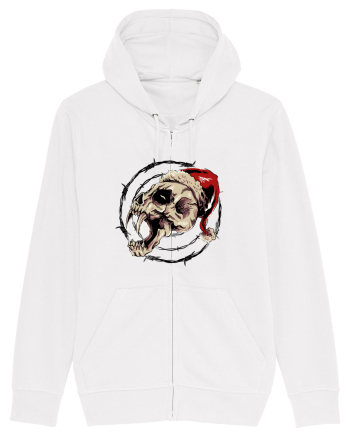 BLOODY SCREAMING SANTA White