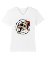 BLOODY SCREAMING SANTA Tricou mânecă scurtă guler V Bărbat Presenter