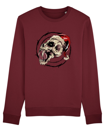 BLOODY SCREAMING SANTA Burgundy