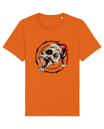 BLOODY SCREAMING SANTA Bright Orange