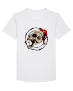 BLOODY SCREAMING SANTA Tricou mânecă scurtă guler larg Bărbat Skater