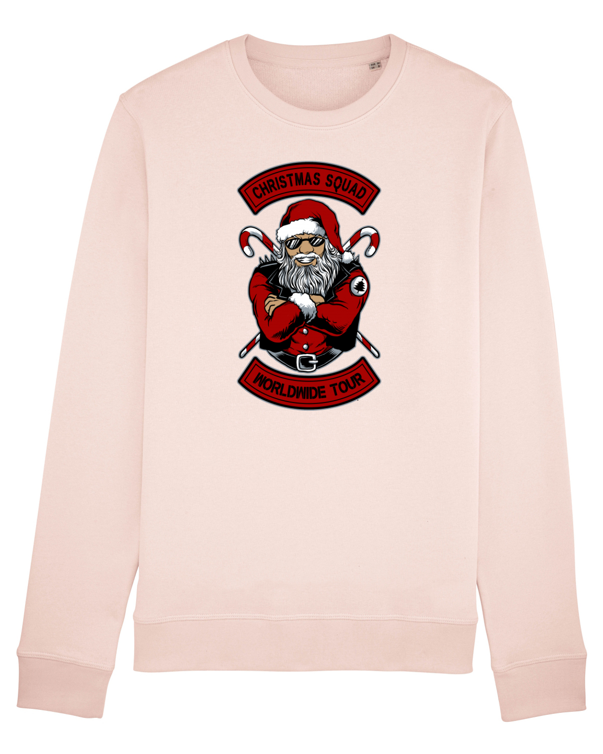 Bluză mânecă lungă Unisex Rise Candy Pink
