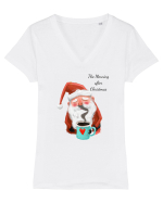 One day later Tricou mânecă scurtă guler V Damă Evoker