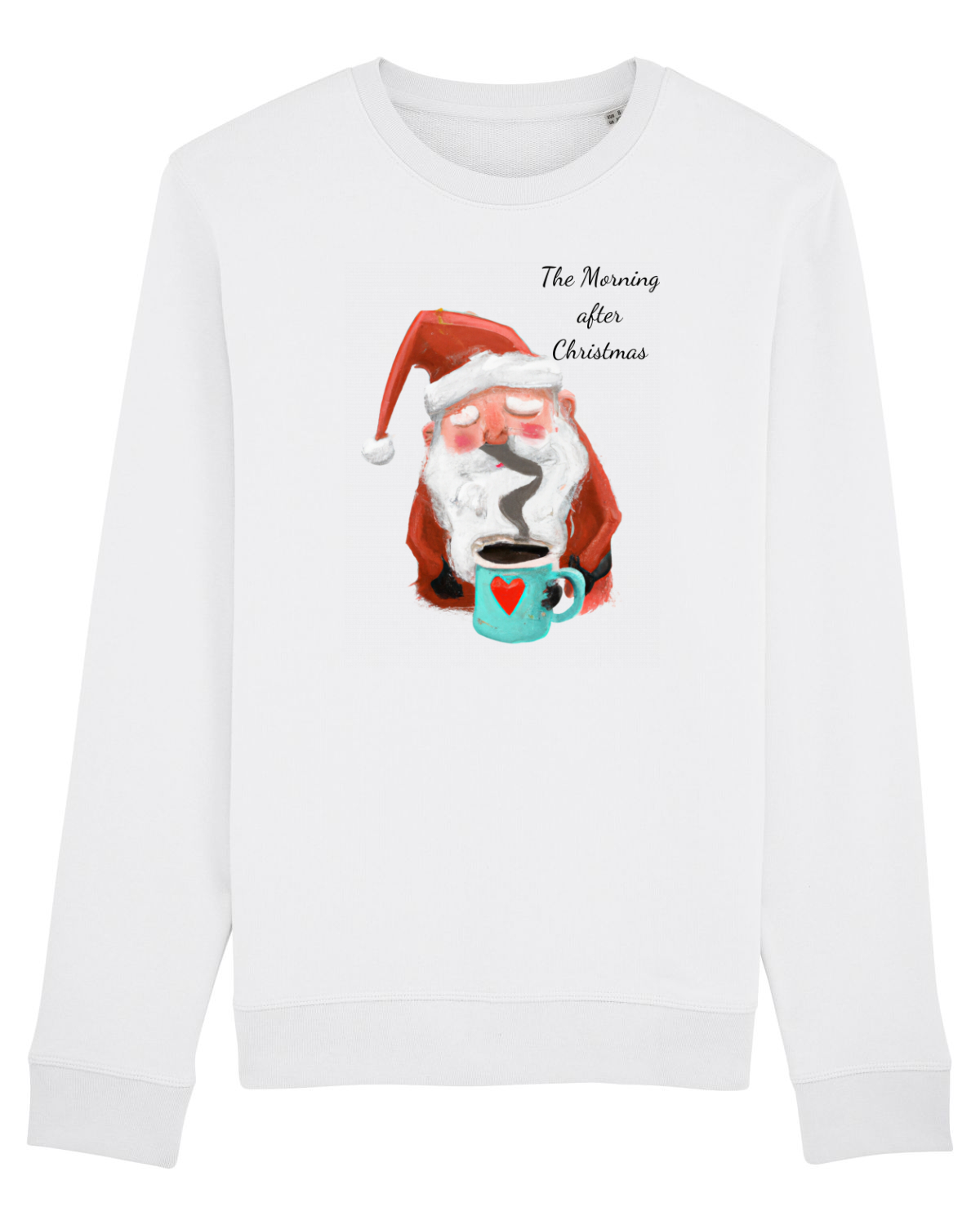 Bluză mânecă lungă Unisex Rise White