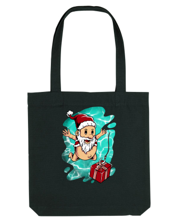 SANTA'S DEEP SURPRIZE Black