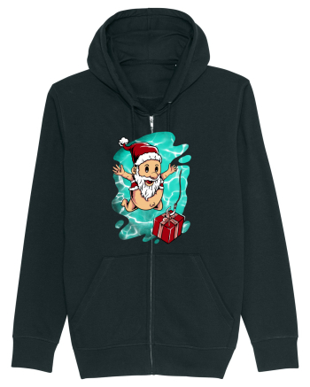 SANTA'S DEEP SURPRIZE Black
